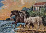 Giovan Francesco Gonzaga, Cavalli sulla spiaggia