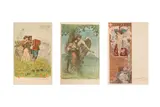 Basilio Cascella, Serie di tre cartoline dedicate a Chieti