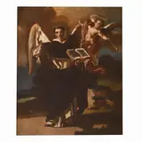Francesco Solimena, San Vincenzo Ferrer con angelo che suona la tromba