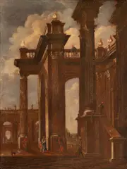 Antonio Visentini, Capriccio architettonico, Accompagnato da documentazione a cura della Prof.ssa Spadotto