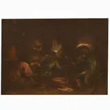 David Teniers the Younger, Scimmie che fumano e che bevono