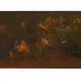 David Teniers the Younger, Il banchetto delle scimmie