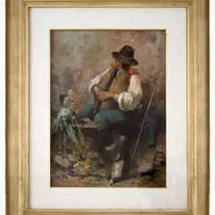 Temistocle Lamesi, Zampognaro