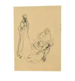 Mosè Bianchi, Scena galante, inchiostro on paper