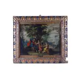 Jan Brueghel the Younger, Eliezer e Rebecca al pozzo