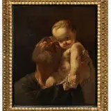 San Giuseppe con Bambino by Giovanni Battista Piazzetta, oil on canvas, offered Jul 2023