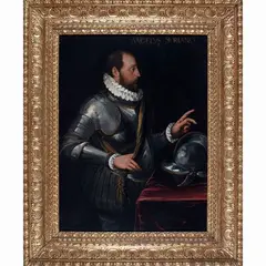 Bartolomeo Passarotti, Ritratto di Angelo Suriano in armatura, Il dipinto presentato in catalogo