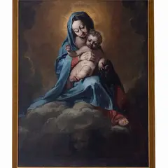 Federico Barocci, Madonna con bambino, oil on canvas