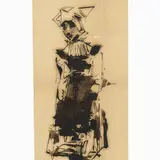 Luigi Conconi, Donna in veste tradizionale