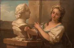 Charles André van Loo, Allegoria della Scultura