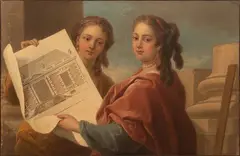 Charles André van Loo, Allegoria dell'Architettura