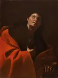 Gregorio Preti, San Giovanni Evangelista, oil on canvas