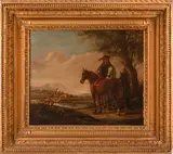 Philips Wouwerman, Il riposo dei cavalleggeri