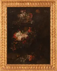 Jan van Huysum, Natura morta, Già in asta a Christie's "Old Master Picture"