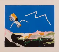 Giorgio Chiesi, Composizione con automobile