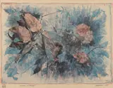 Renzo Vespignani, Natura morta di fiori e foglie