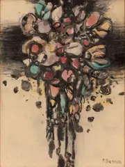 Fiori by Pompeo Borra, 1985, offered Dec 2022