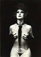 Irina Ionesco, Femme avec cravate, 1970, Accompagnata dal negativo