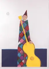 Walter Pozzi, Arlecchino con Chitarra