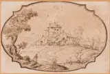 Marco Ricci, Paesaggio con casolare
