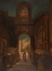 Amandus Faure, Processione a Porta Capuana