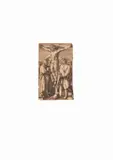Marcantonio Raimondi, Incisione da Albrecht durer Cristo in croce tra la vergine e San Giovanni, L'incisione apparteneva alla serie di