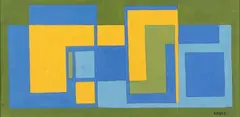 Mario Radice, Composizione, 1960