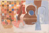 Bruno Saetti, Composizione con la tromba blu