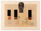 Mimmo Paladino, Rabanus Maurus - De Universo, 2003, stampata on paper Giappone