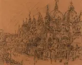 Emilio Vedova, Architettura veneziana - Basilica di San Marco