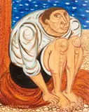 Giuseppe Migneco, Pescatore a riposo