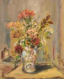 Filippo de Pisis, Vaso con fiori