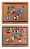 Umberto Mastroianni, Coppia di serigrafie su rame