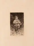 Francesco Paolo Michetti, L'enfant au paniere