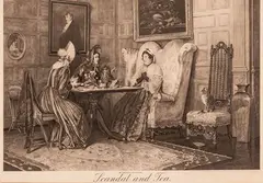Walter Dendy Sadler, Scandal and Tea, 1893, Pubblicato nel