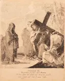 Giovanni Domenico Tiepolo, Cristo Riceve Il Peso Della Croce