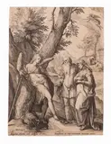 Hendrik Goltzius, Annunciazione della nascita di Sansone