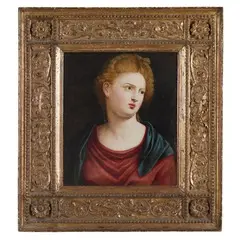 Bernardino Licinio, Ritratto di donna, oil on panel