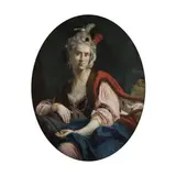 Saverio Della Rosa, Ritratto di dama, oil on canvas