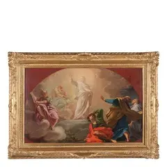 Stefano Pozzi, Ascensione di Cristo, oil on canvas