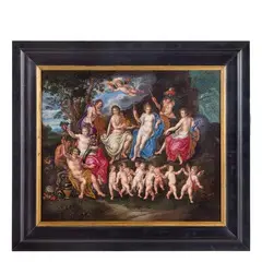 Hendrik van Balen, Convitto degli dei / Siglato 'HB' sul vaso