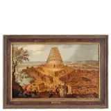 La Torre di Babele by Frans Francken III, oil on panel, offered Nov 2014
