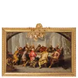 Vincent Malo (I), Ultima cena, oil on canvas