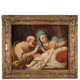 Nativita' by Giambattista Crosato, oil on canvas, offered Nov 2014