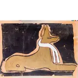 SENZA TITOLO, 1997 by Mario Schifano, Smalto su carta, offered Dec 2014