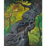 Carlo Levi, BOSCO,, oil on canvas