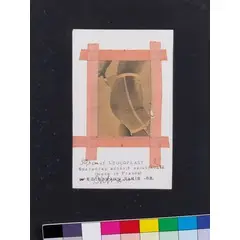 Erik Dietman, 50,3 CM OF LEUCOPLAST, 1963, mixed media and collage on cardboard