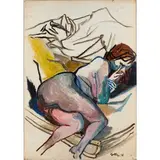 Renato Guttuso, NUDO DORMIENTE, 1938