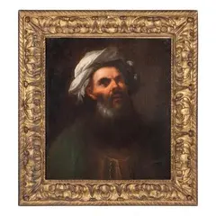 Pietro della Vecchia, Testa di carattere, oil on canvas