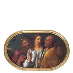 Gesu' e gli Apostoli by Gaspare Testa, oil on canvas, offered Mar 2015